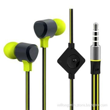 Colorful metallic noise-cancelling mobile phone headset